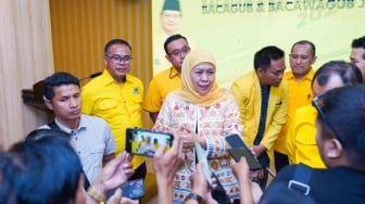 Khofifah-Emil Konsolidasi ke Kantor Golkar Jatim, Sarmuji: Saklar Dipencet Langsung Gerak