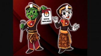 Topeng Panji dan Sekartaji Jadi Maskot Pilkada Kota Malang 2024, Apa Maknanya?