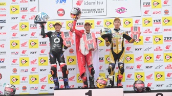 Pembalap Astra Honda Sapu Juara Pertama di ARRC Jepang