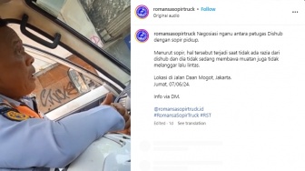 Viral Petugas Dishub Palak Sopir Truk di Jakbar: Ngotot Minta Duit Rokok Rp50 Ribu hingga Ancam 'Kandangin' Mobil