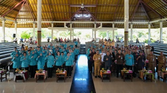 Ke Klungkung, Ketua Umum TP PKK Puji Kreativitas Kader dan Dorong Penanganan Stunting