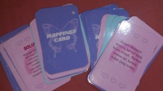 Happiness Card, Kartu Afirmasi Hasil Inovasi Mahasiswa Universitas Jambi