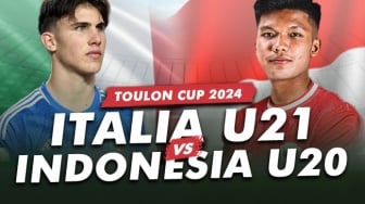 Prediksi Timnas Indonesia U-20 vs Italia U-21 di Toulon Cup 2024: Preview, Skor, Link Live Streaming