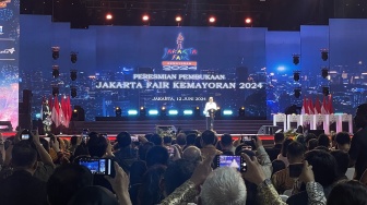 Presiden Jokowi Resmikan Pembukaan Jakarta Fair 2024