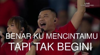 Anang Hermansyah Trending di X Gegara Nyanyi di Laga Timnas, Netizen Bikin Meme Kocak Begini