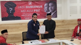 Ketua Umum FBR Luthfi Hakim Daftar Bacagub Lewat PSI