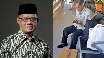 Profil Haedar Nashir: Adab Sederhana Ketum PP Muhammadiyah di Stasiun Jadi Omongan, Santuy Tenteng Kardus