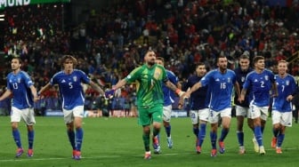 Hasil Euro 2024: Italia Menang Tipis 2-1 atas Albania