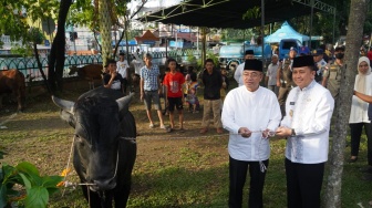 Program Berqurban Serentak Bank Sumsel Babel dan Pemprov Sumsel: Tebar Kebaikan Idul Adha