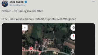 Buntut Kasus Penganiayaan Bos Rental Mobil, Area Masuk Kampung Sukolilo Pati Menghilang di Google Maps