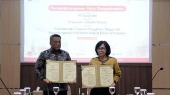 Bank DKI Gandeng Universitas Sebelas Maret, Dukung Penyelenggaraan Merdeka Belajar Kampus Merdeka