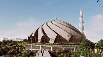 Masjid IKN: Ikon Baru Indonesia Emas 2045, Siap Tampung 61.392 Jemaah