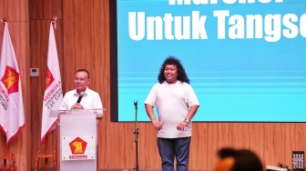 Resmi! Gerindra Usung Komika Marshel Widianto Jadi Calon Wakil Wali Kota Tangsel