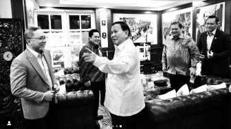 Prabowo Pamer Kongkow Bareng AHY, Airlangga, hingga Zulhas, Erick Thohir Ikutan Nimbrung, Kode Apa Nih?