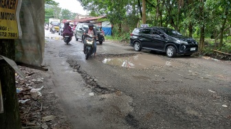 Jalan Adi Sucipto Pekanbaru Mulai Diaspal, Jalan Cipta Karya Penimbunan