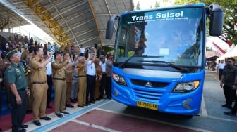 Program Bus Trans Sulsel Gratis Telah Dimanfaatkan 4.875 Penumpang