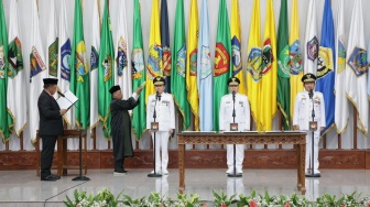 Mendagri Resmi Lantik Pj Gubernur Sumatera Utara, Sumatera Selatan, dan Nusa Tenggara Barat