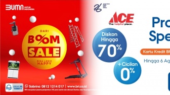 Belanja di ACE Hardware Boom Sale Bisa Pakai BRI, Banyak Hadirkan Promo Menarik