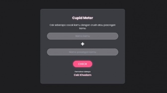 Link Tes Cupid Meter Online, Ikutan Viral dengan Cek Khodam Online