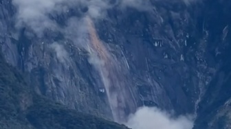 Viral! Video Detik-Detik Tanah Longsor di Gunung Kinabalu, Warga Rasakan Getaran