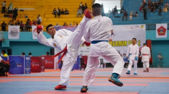 Ribuan Atlet Karate Antusias Ikuti Gubernur Sulsel Cup I