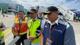 Bandara Sepinggan Kembali Sejuk, 32 Unit AC Diperbaiki PT Angkasa Pura I