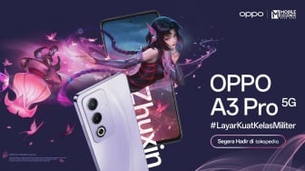 Gandeng Mobile Legends, Oppo A3 Pro 5G Segera Hadir dengan Ketangguhan Kelas Militer!