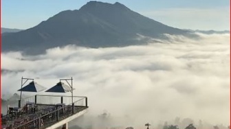 Tak Kalah dengan Swiss! Pesona Sunrise di Mount Batur View Point, Kintamani, Bali