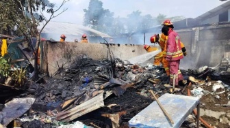 Gudang Rongsokan di Blimbing Malang Terbakar, Hewan Peliharaan Ikut Terpanggang