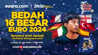 LIVE STREAMING EXTRA TIME: Bedah 16 Besar Euro 2024