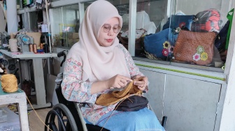 JNE Pengantar Asa Rajutan Penyandang Disabilitas, Jelajah Indonesia Tepat Waktu