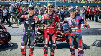 Rangkuman Sprint Race MotoGP Assen 2024: Pecco Bagnaia Gak Ada Obat!