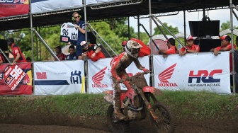 Crosser Binaan Astra Honda Raih Poin Perdana di MXGP Lombok, Semangat Muda Melawan Juara Dunia