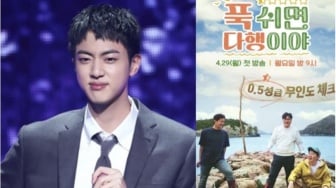 Pulang Wamil, Jin BTS Bakal Jadi Bintang Tamu di Program 'Relax and Rest'