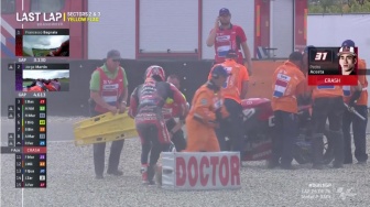 7 Pembalap yang Crash di MotoGP Assen 2024, Ada yang Sampai Absen Balapan