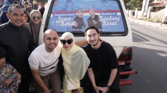 Raffi Ahmad Kampanyekan Jeje Bakal Maju Calon Bupati Bandung, Netizen: Urus Bini Dulu yang Bener!