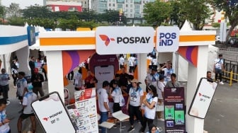 PosIND Kenalkan Pospay dan Prangko Prisma di PLN Mobile Color Run 2024