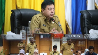 Plt Sekjen Kemendagri Atensi Ketersediaan dan Penyaluran Pupuk Bersubsidi ke Petani