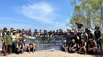 Peduli Lingkungan, Rukun Raharja Gandeng BEM UI Gelar Youth Environmental Action di Ujung Kulon