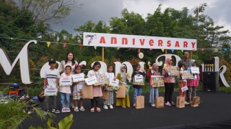 Ultah ke-7, Merapi Park Jogja Berbagi Kebahagiaan dengan Anak Panti Asuhan