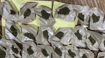 Polresta Bukittinggi Gagalkan Penyelundupan 10 Kg Ganja ke Pulau Jawa, 2 Remaja Ditangkap