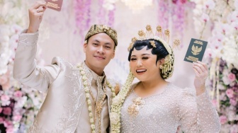 Sah! Clarissa Putri Resmi Menikah dengan Sandro