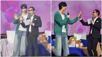 Jadi MC di Fanmeeting Byeon Woo Seok, Indra Herlambang: Memang Seramah Itu