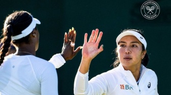 Tekuk Pasangan Rusia, Aldila Sutjiadi dan Asia Muhammad Maju ke 16 Besar Wimbledon 2024