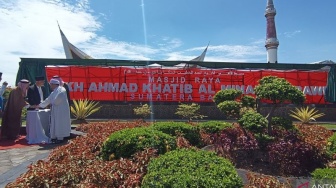 Dari Gamawan Fauzi hingga Mahyeldi, Perjalanan Masjid Raya Sumbar Sampai Bernama Syeikh Ahmad Khatib Al Minangkabawi