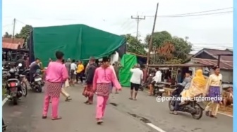 Tutup Jalan, Pesta Pernikahan di Pontianak Didemo Warga