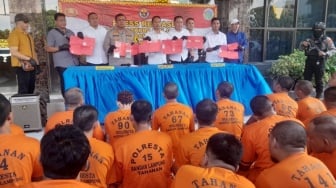 Operasi Antik Krakatau 2024: 71 Orang Diciduk di Bandar Lampung