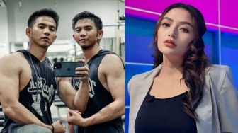 Reaksi Siti Badriah Saat Rizki dan Ridho DA Balapan Pamer Otot di TV Disorot: Lihat Ketawanya Sibad