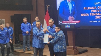 Demokrat Resmi Usung Zulkifliemansyah-Suhaili di Pilkada NTB, AHY Ungkap Alasannya!