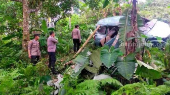 Kecelakaan Maut Jalur Cangar-Pacet, Mobil Sempat Terguling Sebelum Masuk Jurang